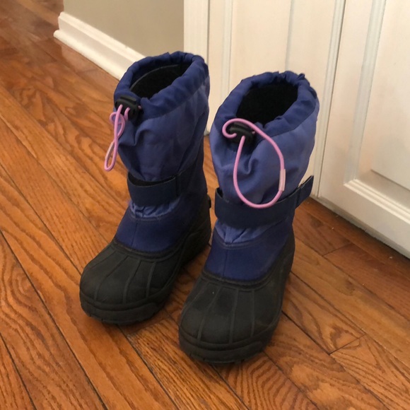 Columbia Kids Powderbug II Snow Boots - Picture 1 of 1